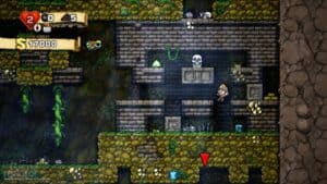 Spelunky cave system screenshot
