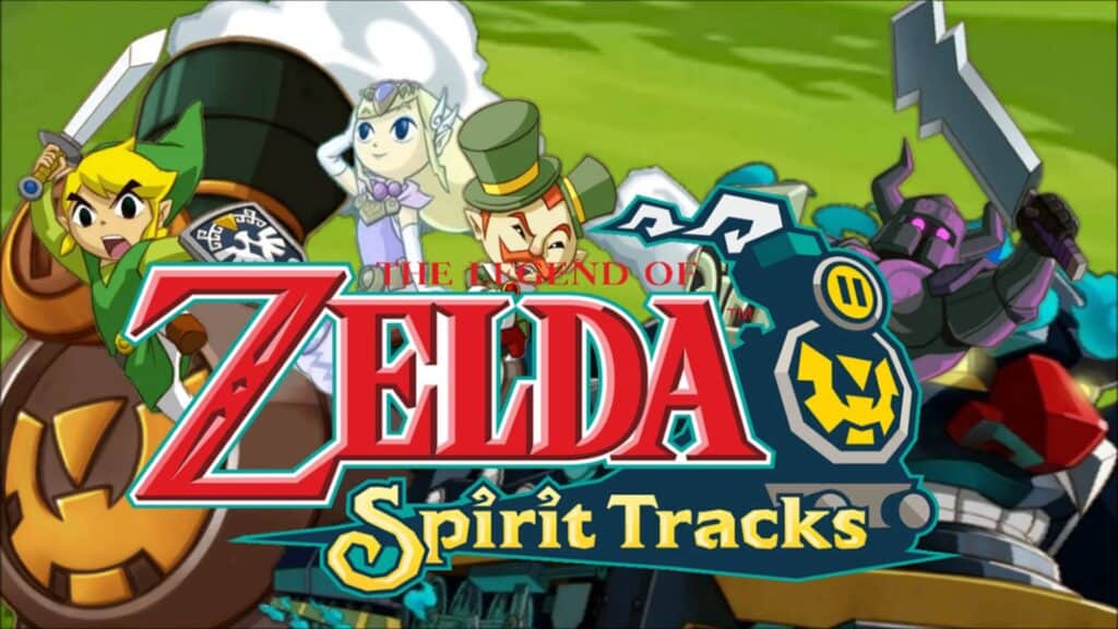 The Legend of Zelda: Spirit Tracks key art