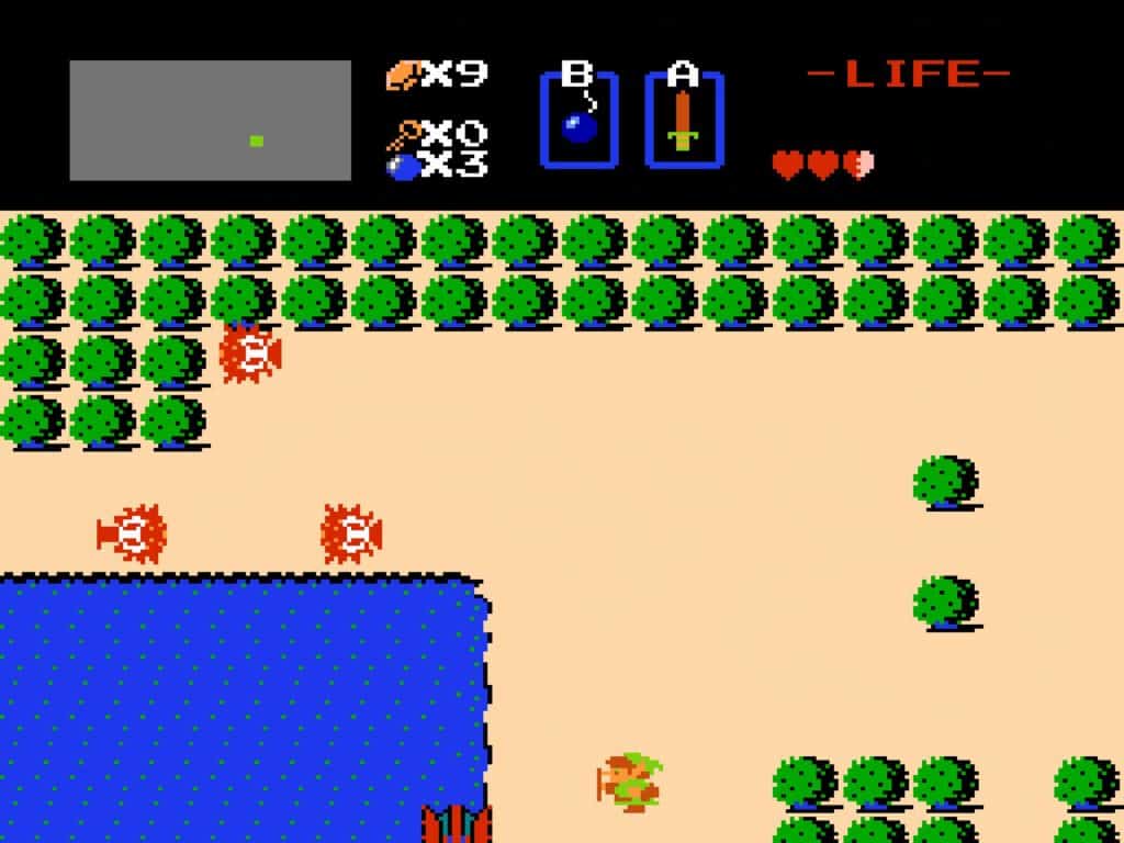 The Legend of Zelda Hyrule overworld