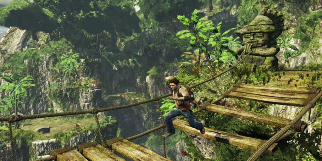 Uncharted: Golden Abyss gameplay