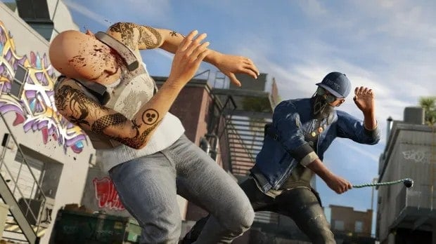 Watch Dogs 2 combat gameplay