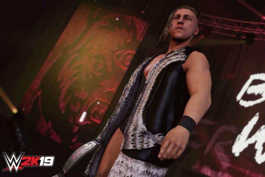 WWE 2K19 screenshot of character