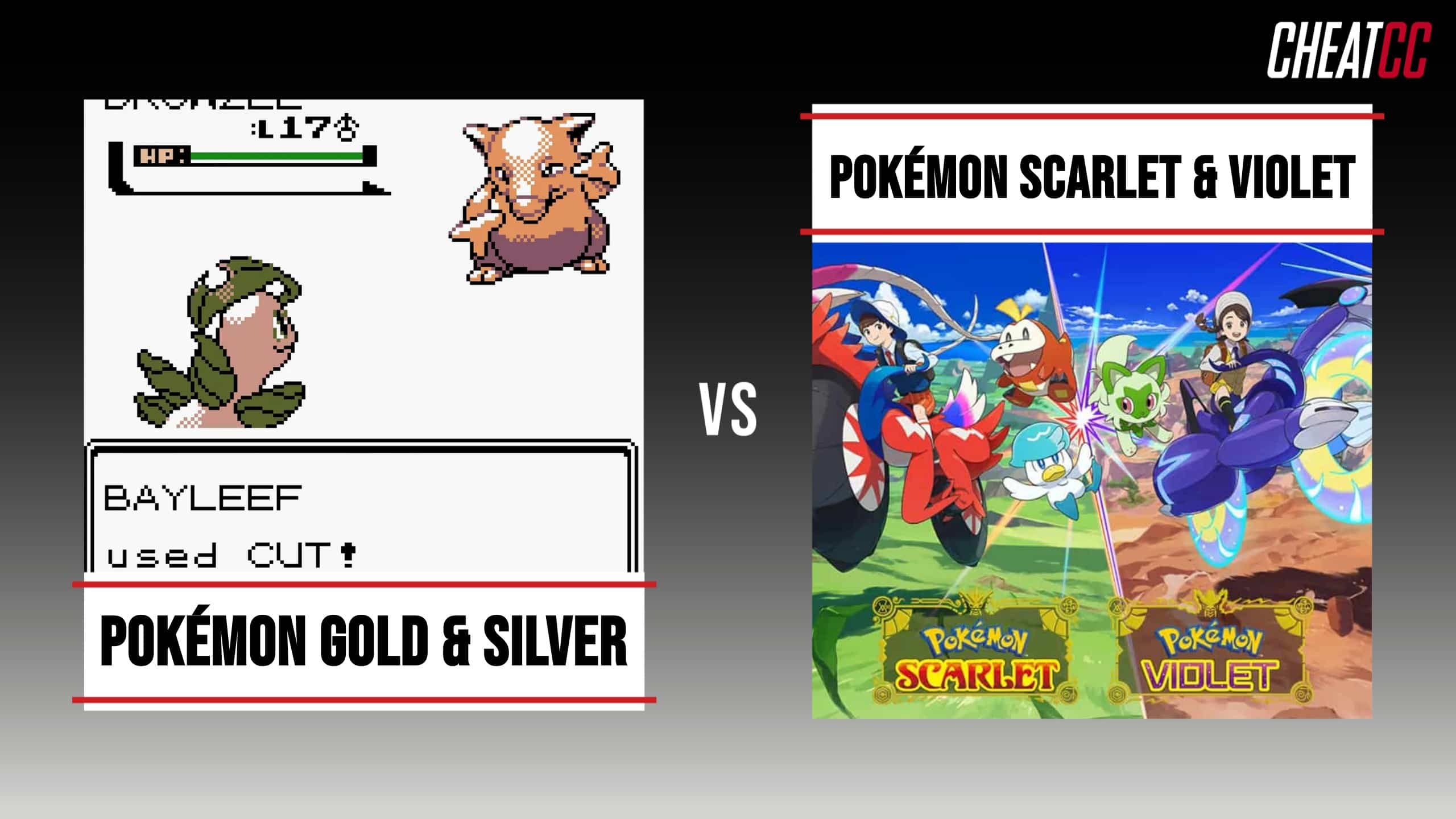 Pokémon Scarlet & Violet vs. HeartGold & SoulSilver - Cheat Code Central