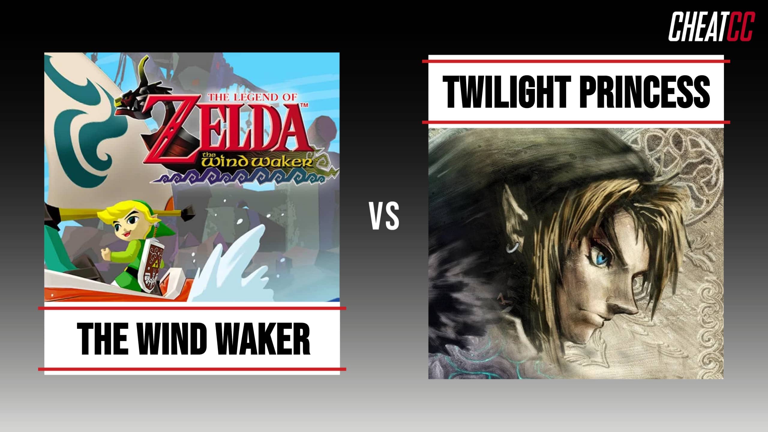 The Legend of Zelda The Wind Waker, Gamecube, Wii U, Switch, 3DS