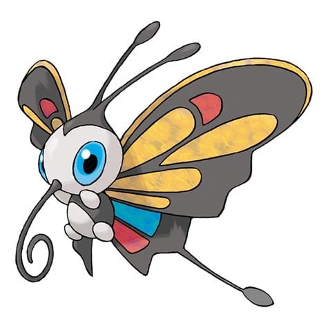 Beautifly Pokedex entry