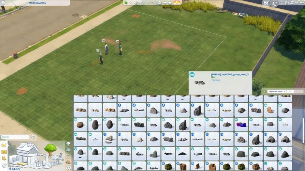 A screenshot from the Better BuildBuy mod in The Sims 4.