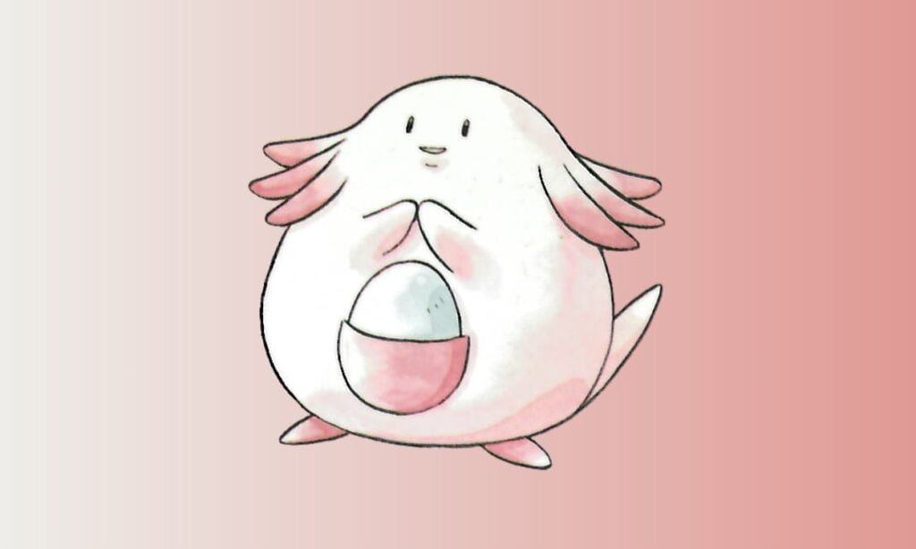 An image of Chansey from Pokemon Red, Green, and Blue