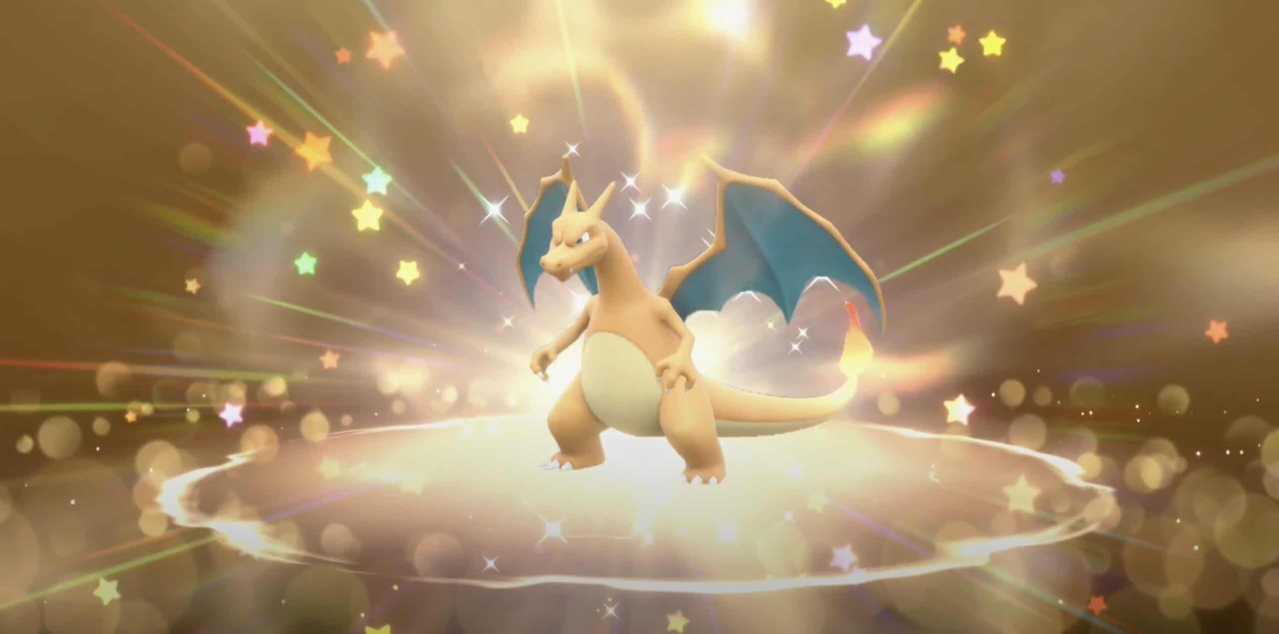 A gifted Charizard in Pokémon Violet