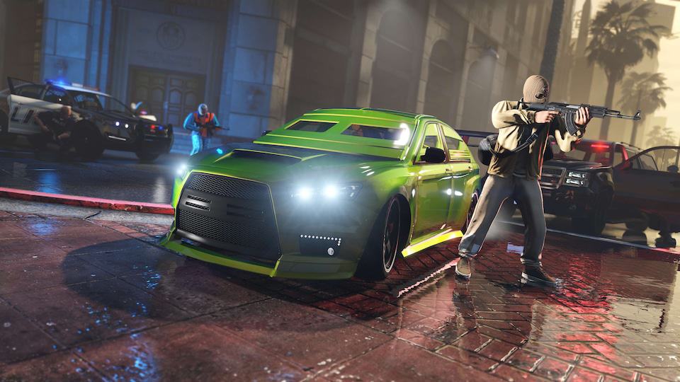 GTA Online Heist promo