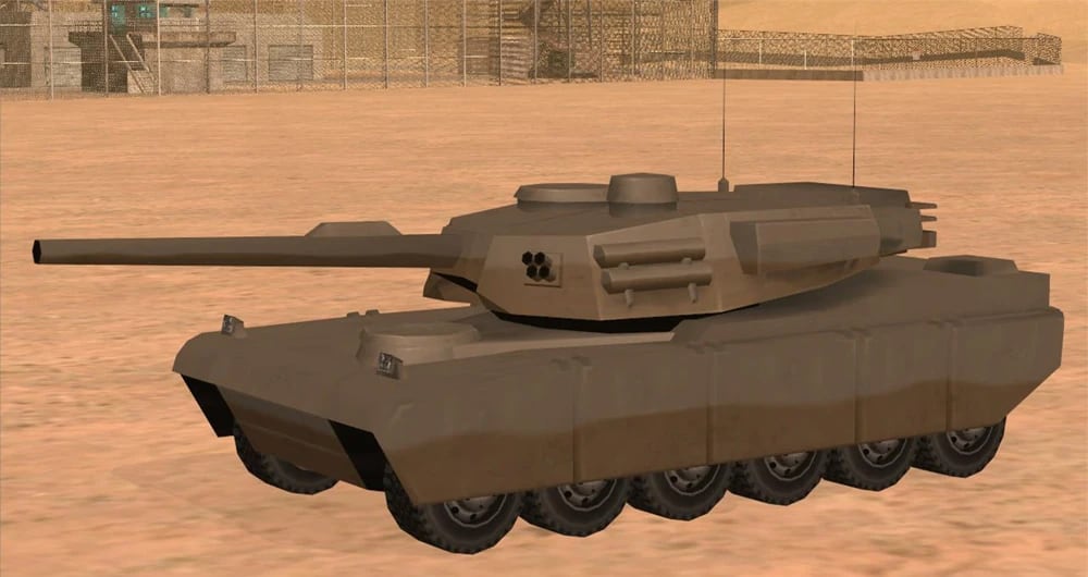 The Rhino tank from GTA: San Andreas.