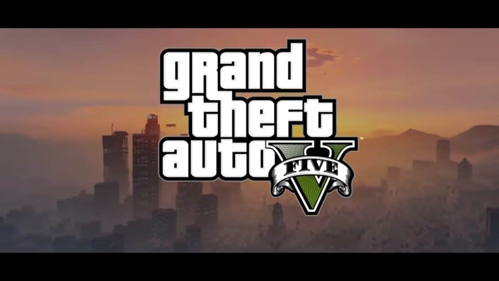 A screenshot from the official Grand Theft Auto V trailer.