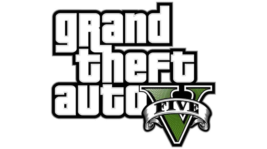 The logo for Grand Theft Auto V