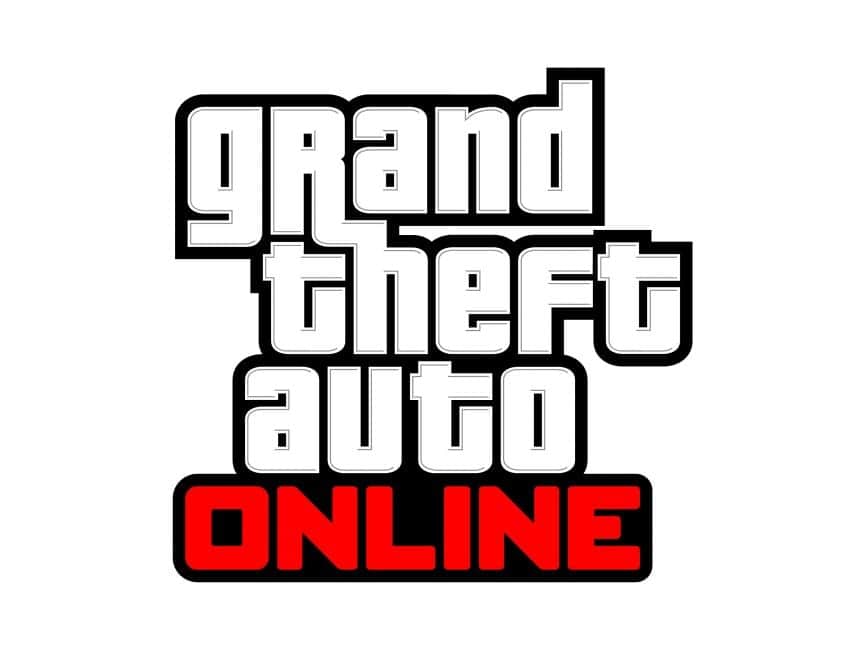 The logo for Grand Theft Auto: Online