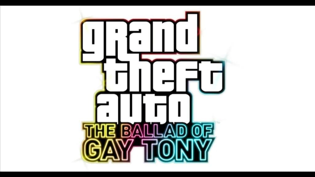 Logo for Grand Theft Auto: The Ballad of Gay Tony