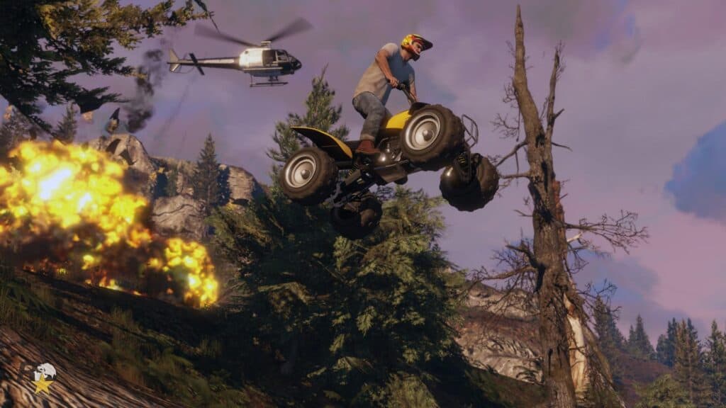 A four-wheeler in Grand Theft Auto V.