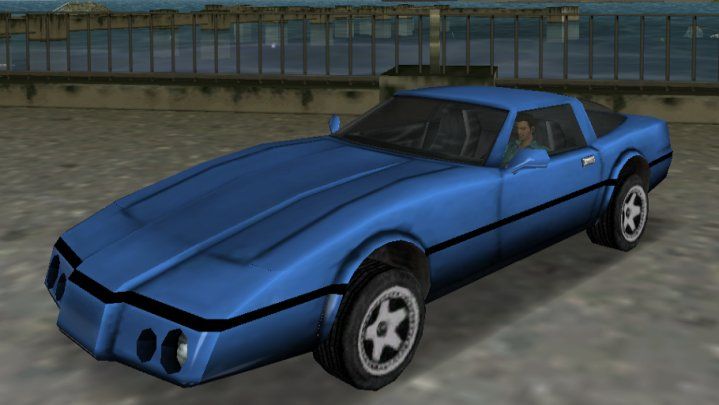 Banshee in Grand Theft Auto Vice City.