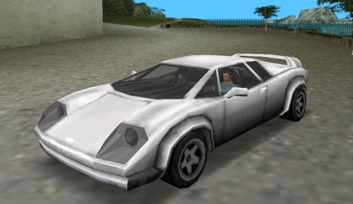 Infernus in Grand Theft Auto Vice City.