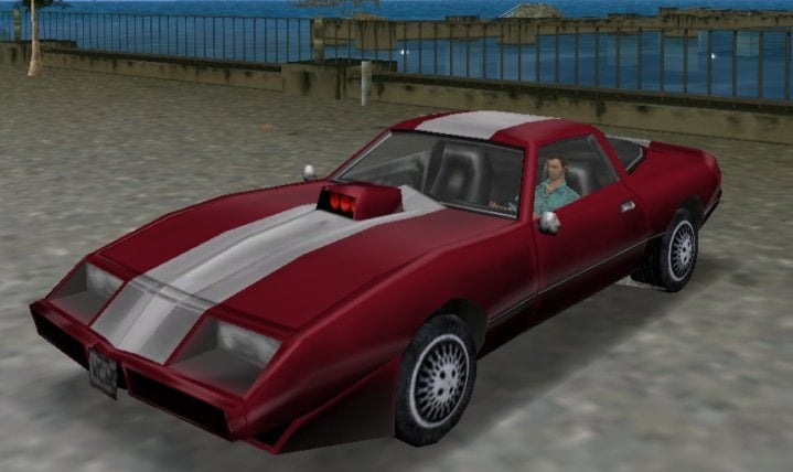 Phoenix in Grand Theft Auto Vice City.