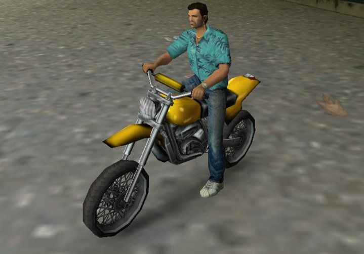 Sanchez in Grand Theft Auto Vice City.