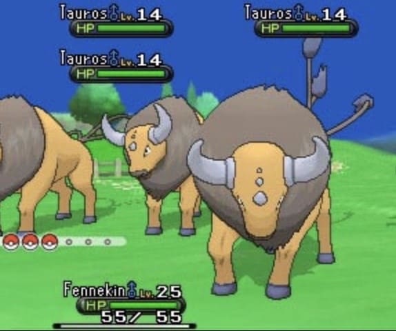 Taurus Horde screenshot Pokemon