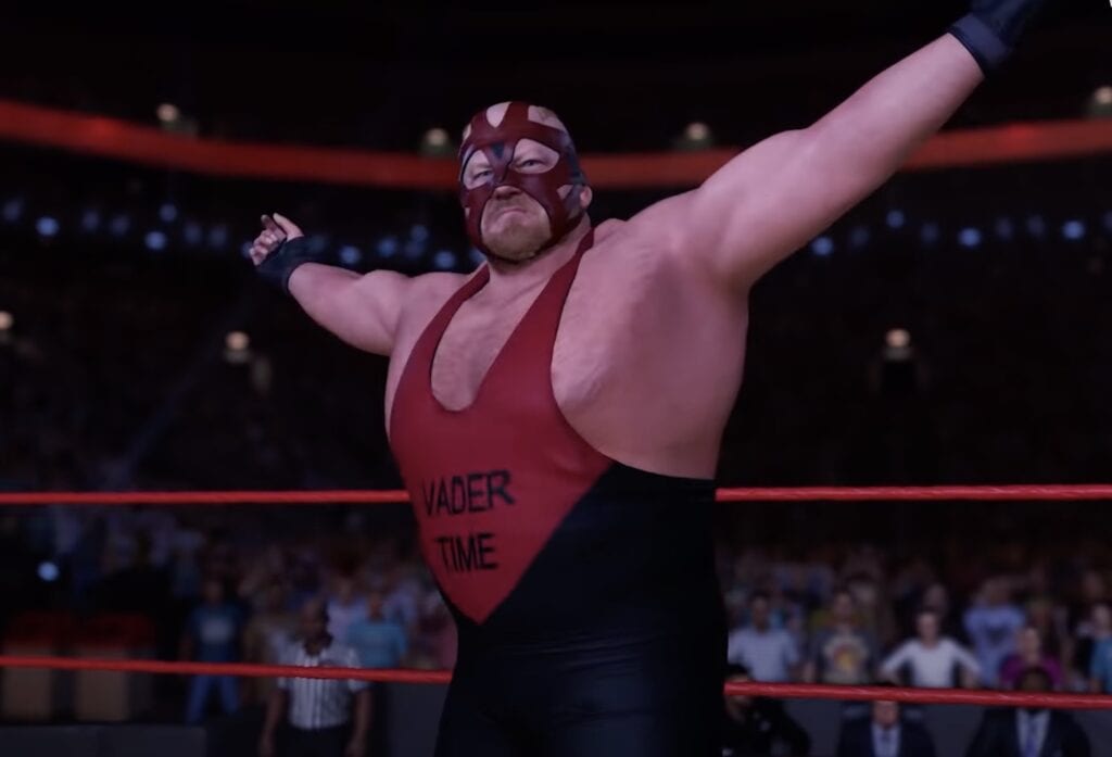 WWE 2K22 Vader trailer screenshot