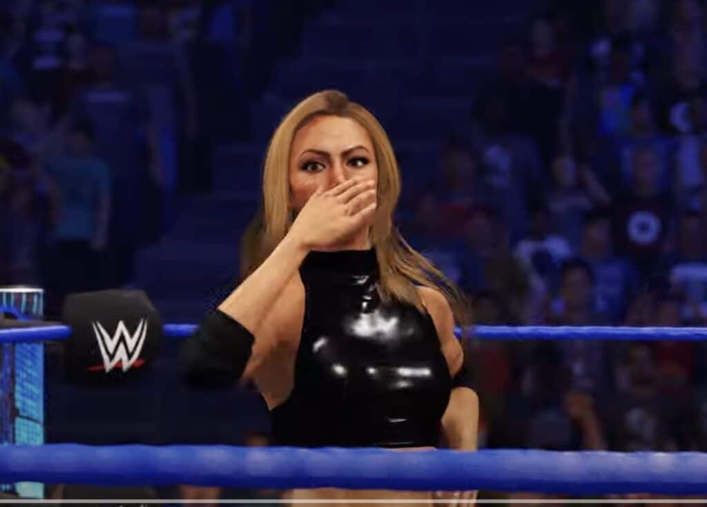 WWE 2K22 Stacy