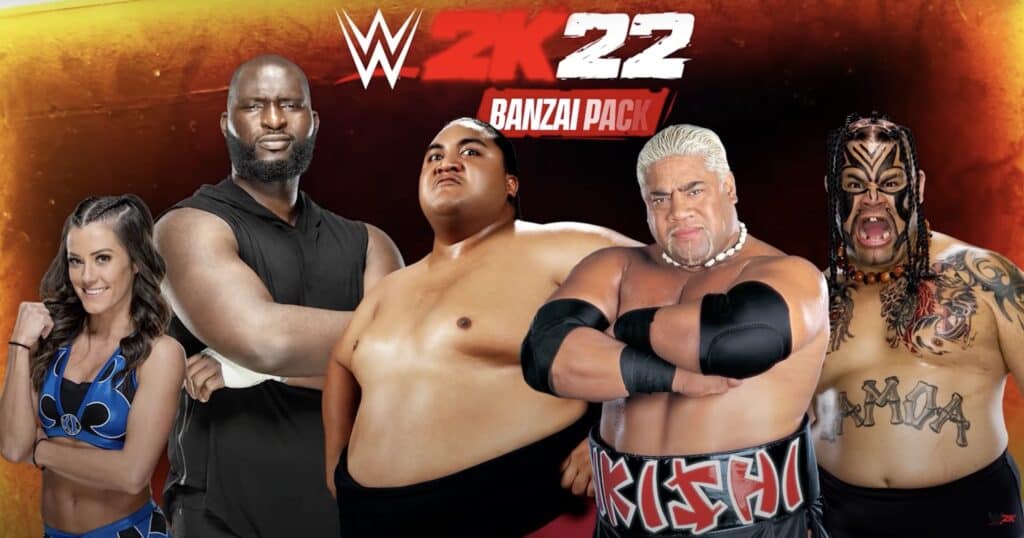 WWE 2K22 Banzai Pack trailer screenshot