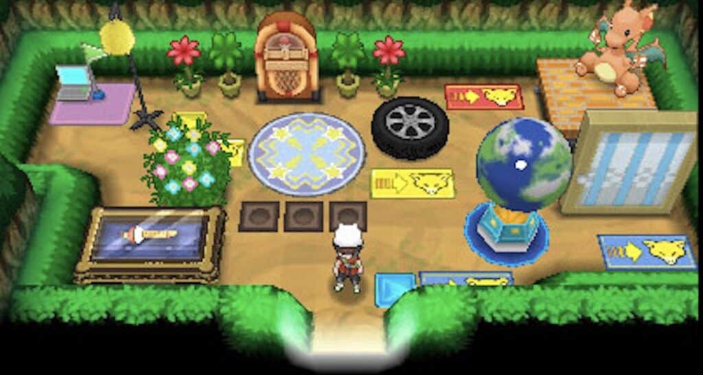 Secret Base in Pokemon Omega Ruby screenshot