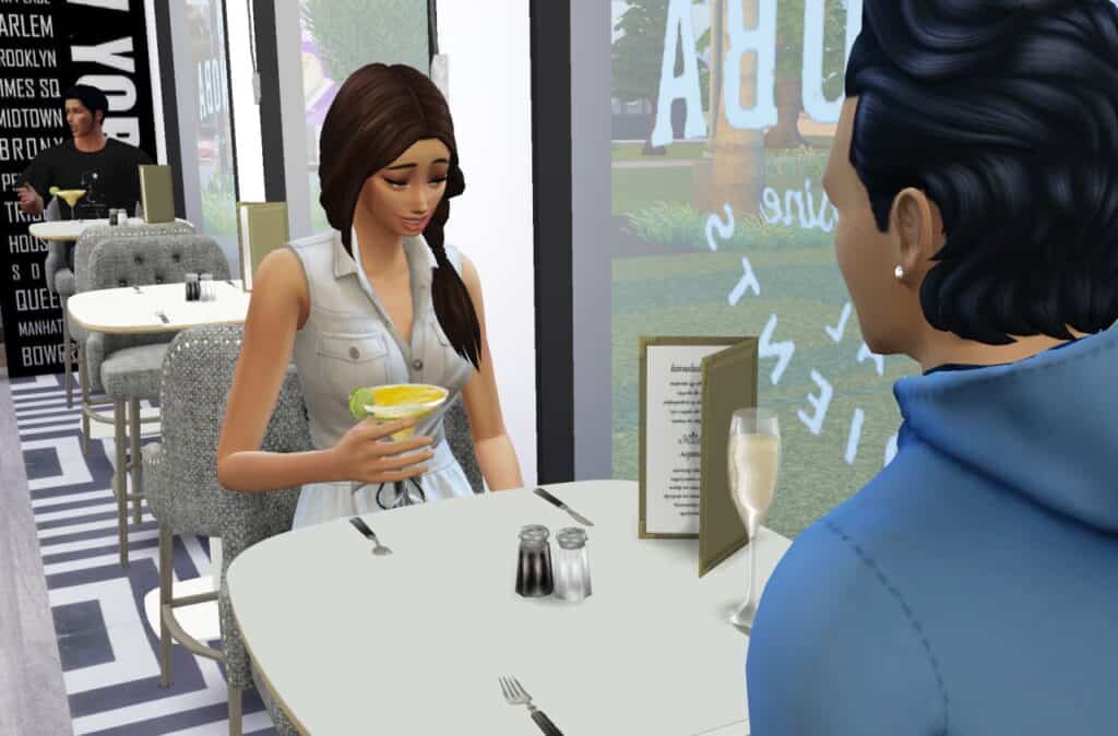 Sims Even More drinks mod promo