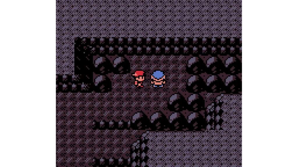 An in-game screenshot from Pokémon Gold.