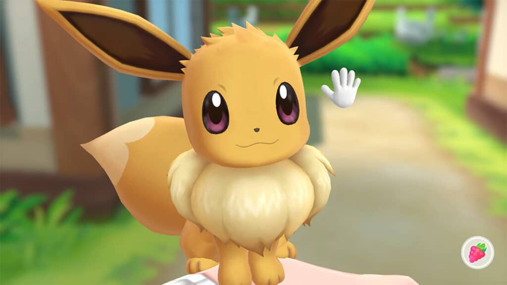 Pokemon Let's Go Eevee promo