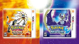 Pokemon Sun and Moon game covers promo