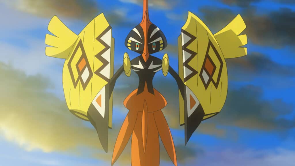 The legendary Tapu Koko is a lightning-fast threat.