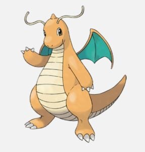 Dragonite photo from Pokemon.