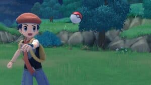 In-game photo of Pokemon Diamond.