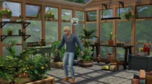 The Sims 4 Greenhouse.