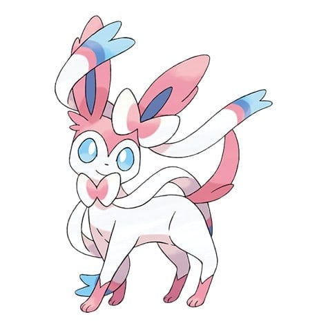 Official artwork of Sylveon.