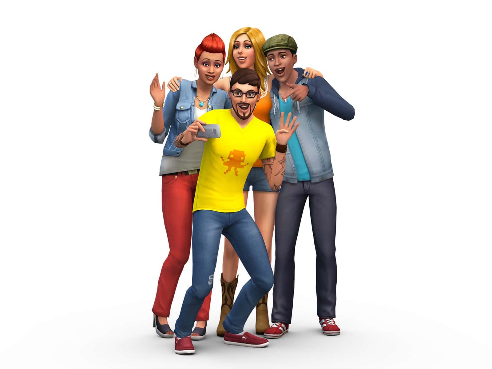 The Sims 4 on console CAS full edit mode CHEAT [PS4]