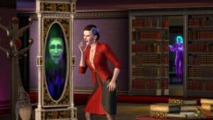 A Steam promotional image for The Sims 3: Supernatural expansion pack.
