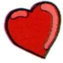Legend of Zelda recovery heart artwork