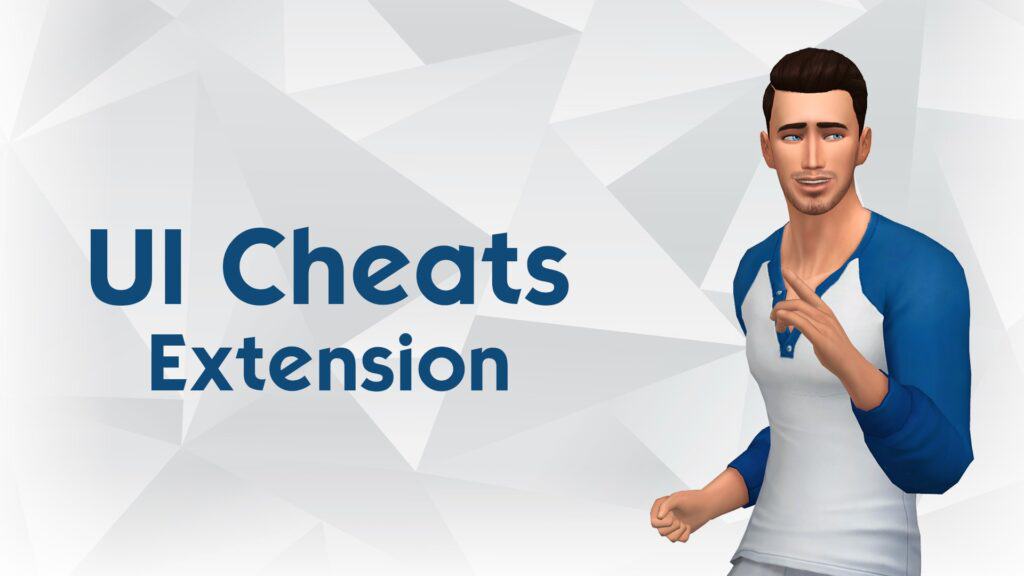 A Patreon promotional image for The Sims 4 UI Cheats mod.