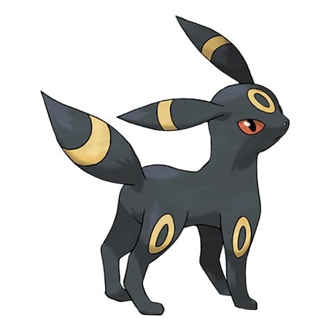 Official artwork of Umbreon.