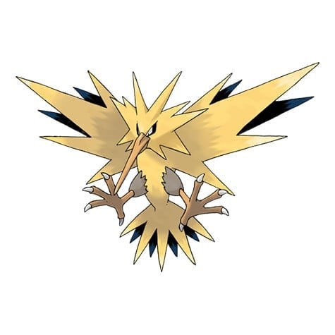 Electric-Type Pokémon Zapdos