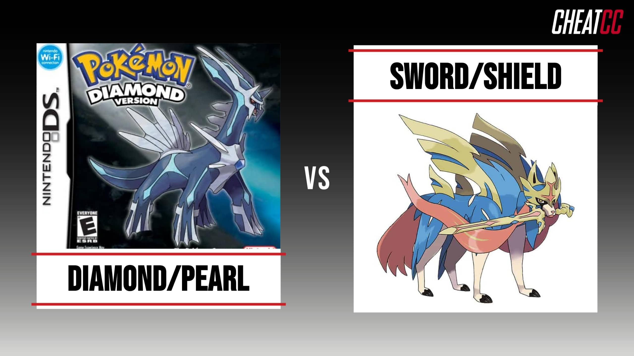 Pokémon Diamond & Pearl vs. Pokémon X & Y: Full Comparison - Cheat