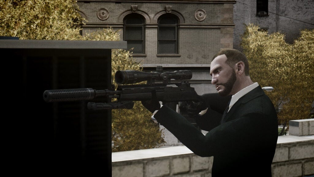 GTA IV gameplay