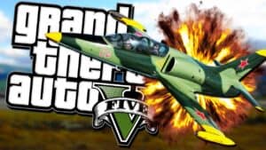 A YouTube thumbnail for one of jacksepticeye's Grand Theft Auto V videos.
