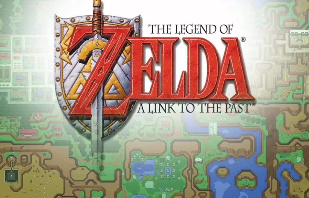 The Legend of Zelda: A Link to the Past map