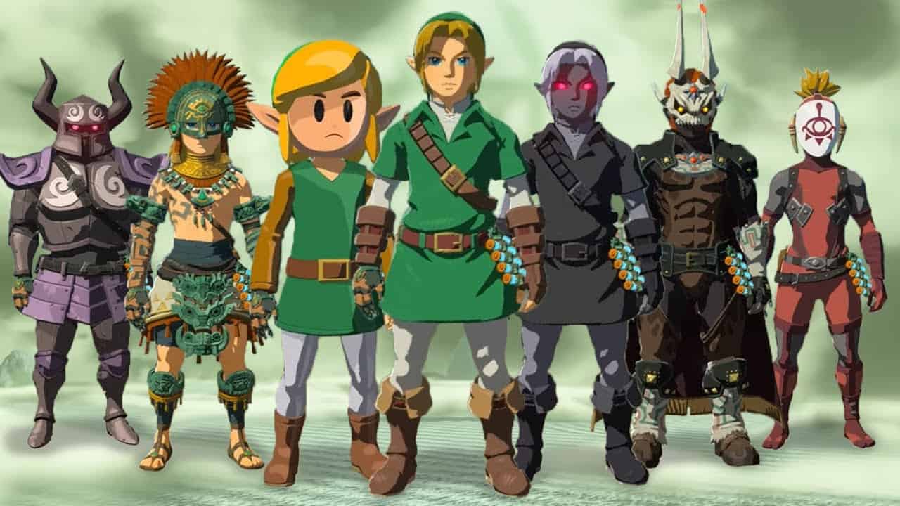 The Legend of Zelda: Tears of the Kingdom - every amiibo outfit