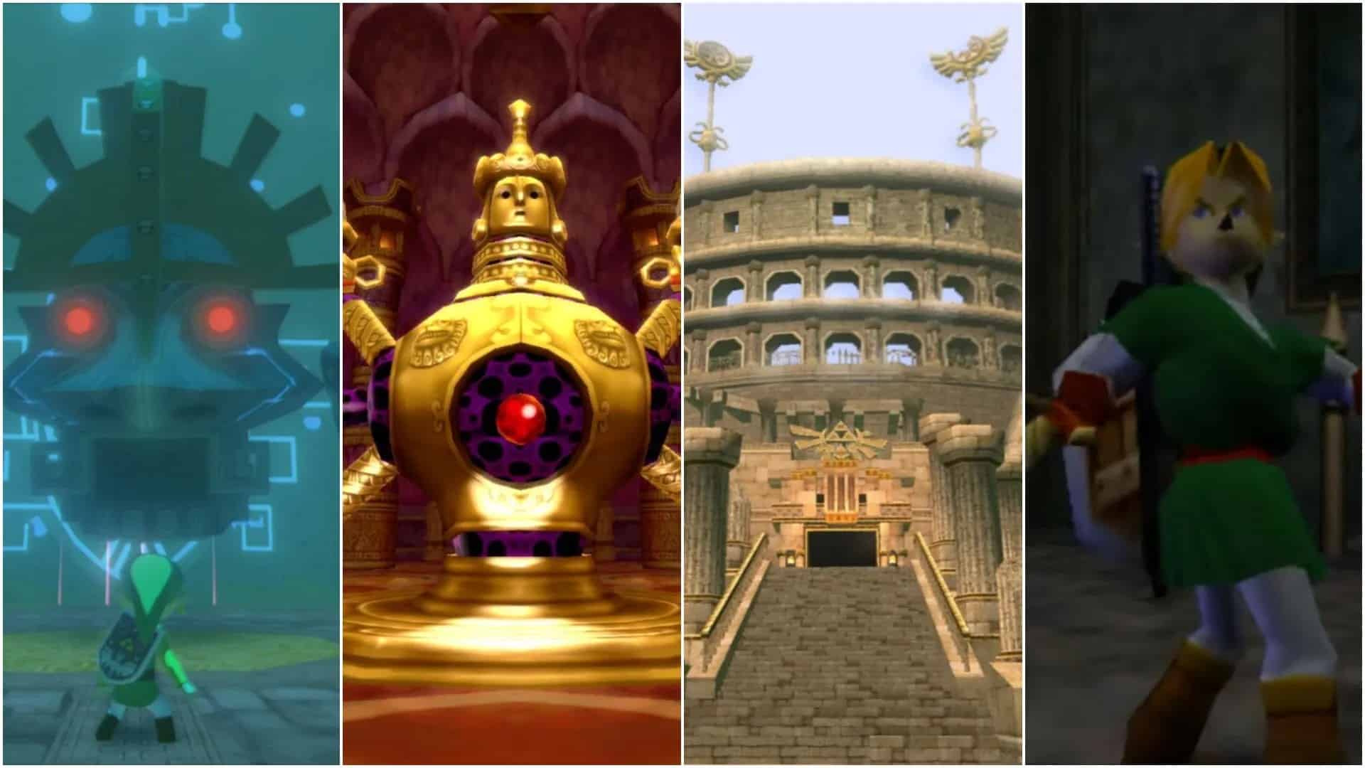 The Legend of Zelda gameplay screenshots