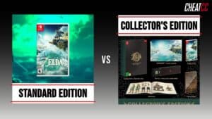 Tears of the Kingdom standard and collector's editions